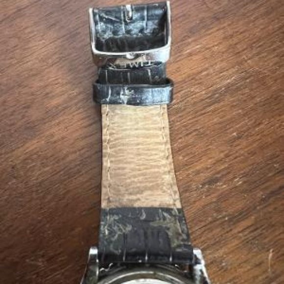 Timex S3 Black And Silver Tone 100M WR Dress Sports Watch - Picture 4 of 8